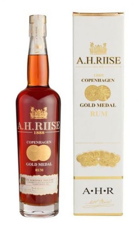 A.H. Riise 1888 Copenhagen Gold Medal 0,7 l 40% (karton)