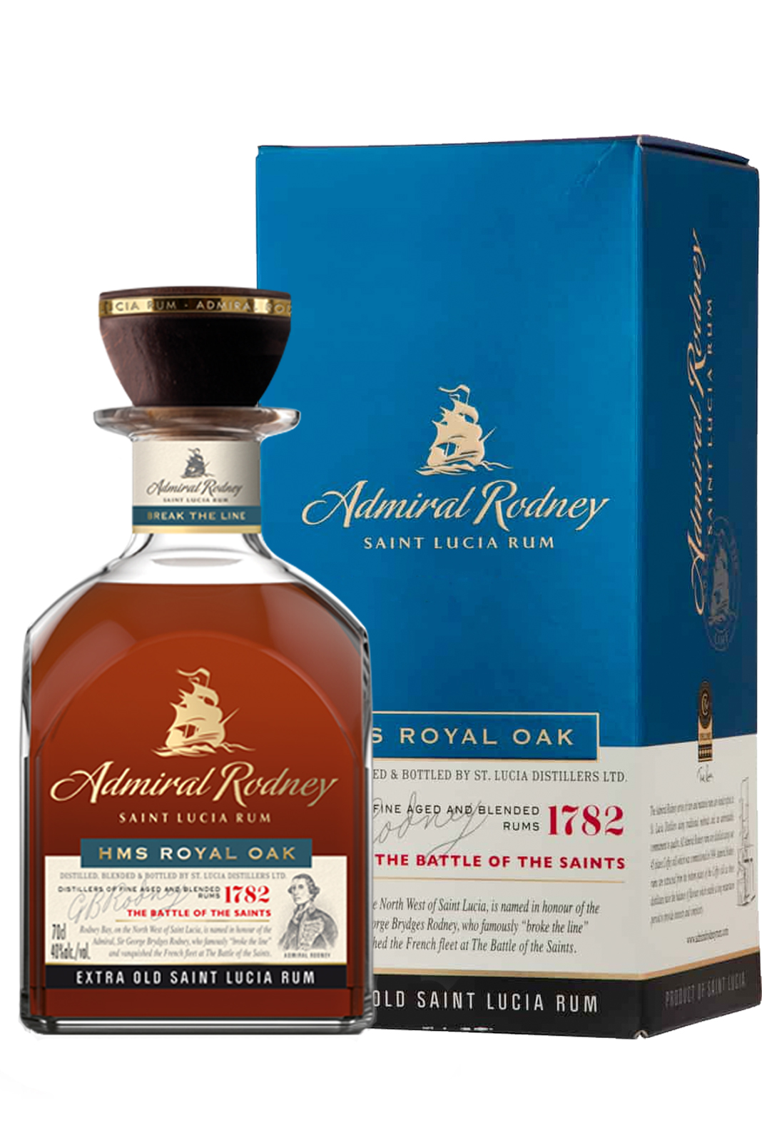 Admiral Rodney HMS Royal Oak 0,7 l 40% (karton)