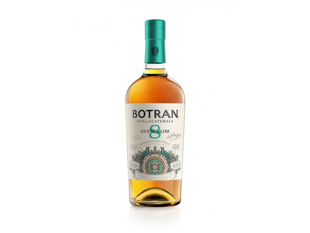 Botran 8 YO 0,7 l 40% (holá lahev)