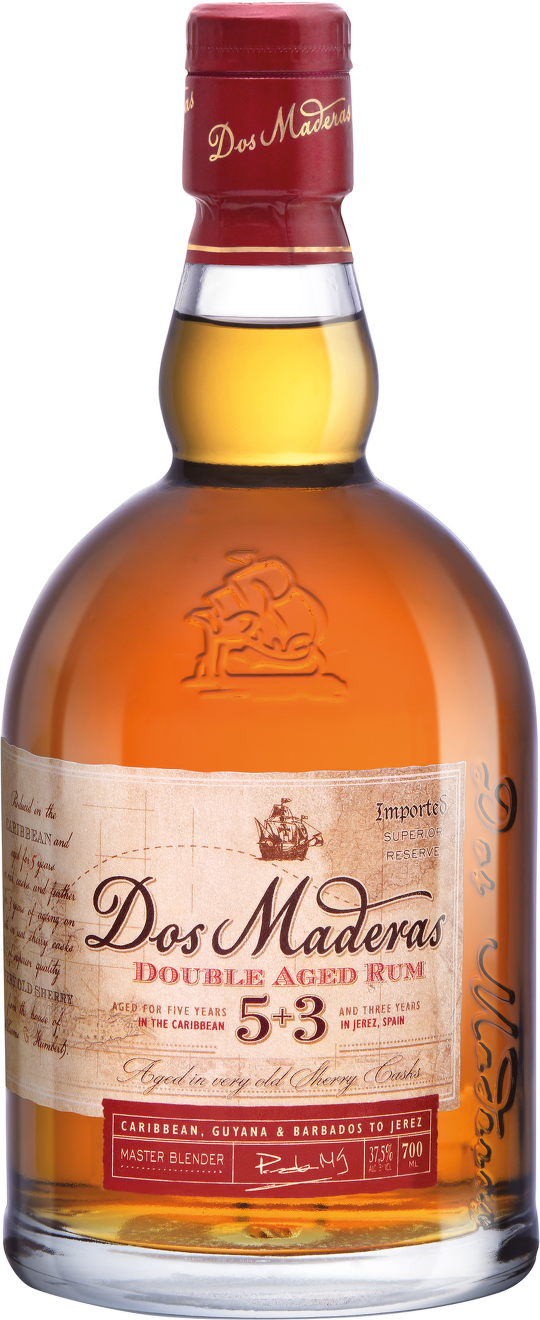 Dos Maderas 5+3 0,7 l 37,5% (holá lahev)