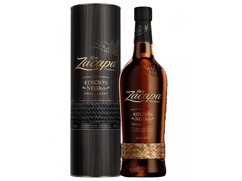 Zacapa Edición Negra 23yo 0,7 l 43% (tuba)