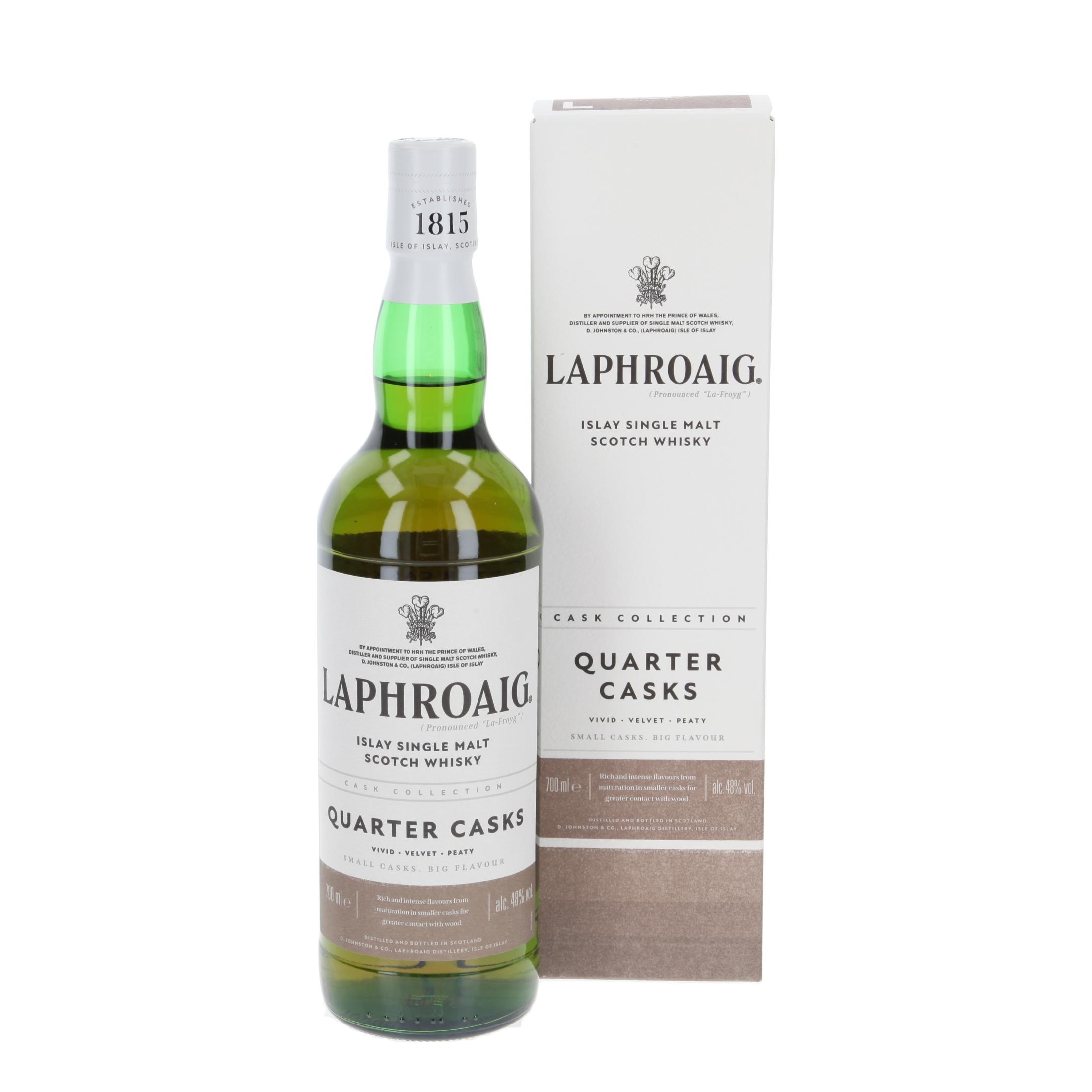 Laphroaig Quarter Cask 0,7 l 48% (tuba)