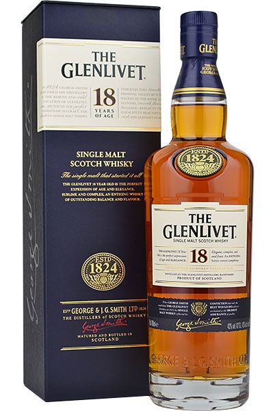 ostatní Glenlivet 18 YO 0,7 l 40% (karton)