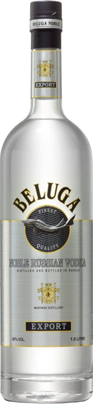 Beluga Noble 0,7 l 40% (holá lahev)
