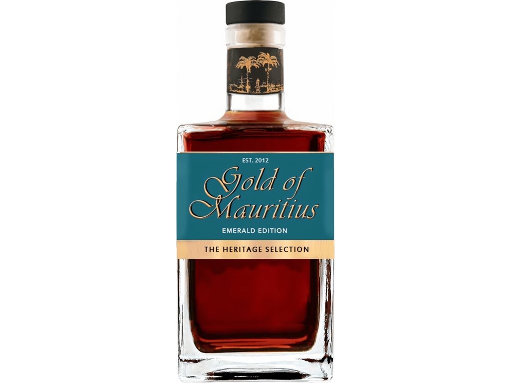 Gold of Mauritius Emerald Edition 0,7 l 40% (holá lahev)