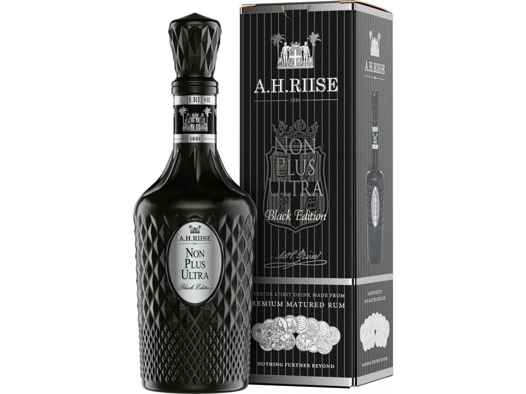 A.H. Riise Non Plus Ultra Black Edition 0,7 l 42% (karton)