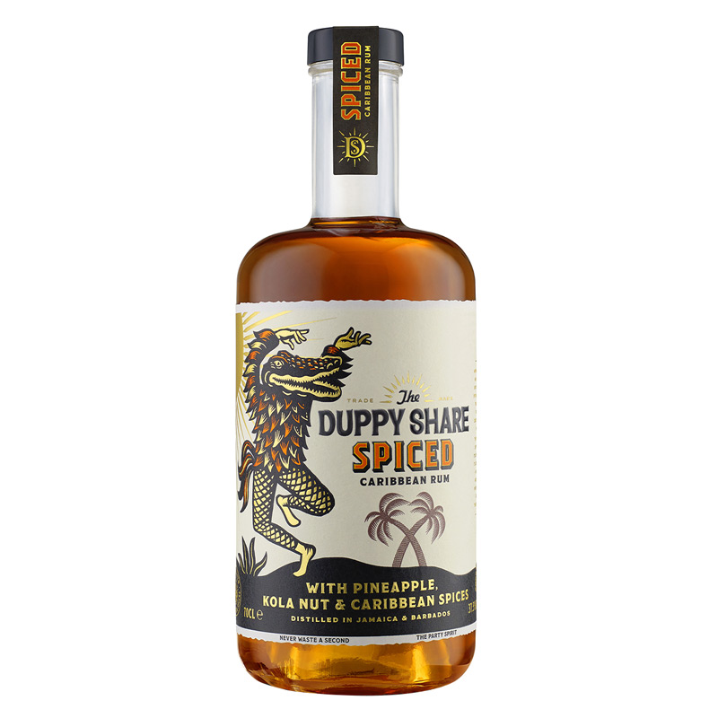 ostatní Duppy Share Spiced 0,7 l 37,5 %(holá lahev)