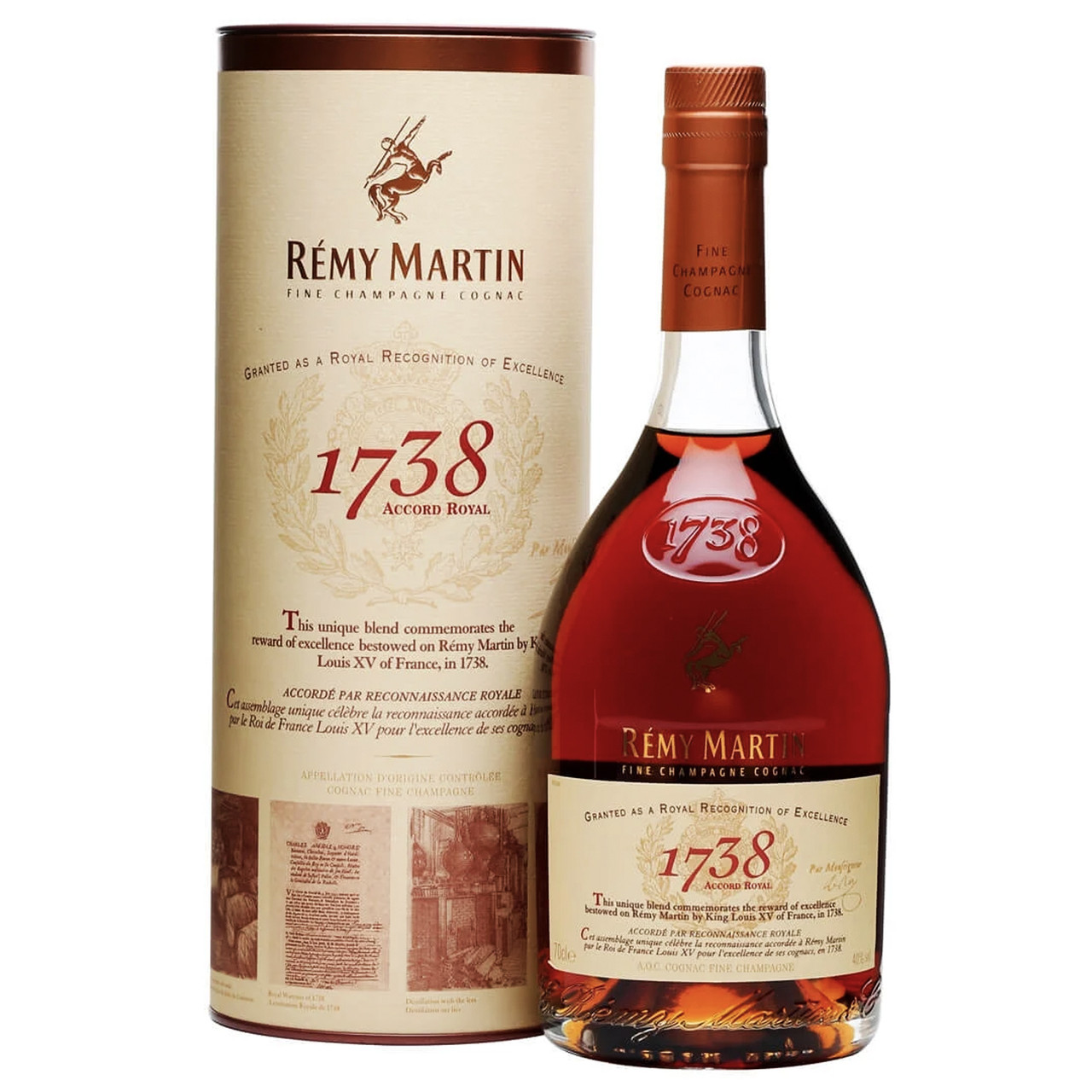 Rémy Martin Accord Royal 0,7 l 40% (tuba)