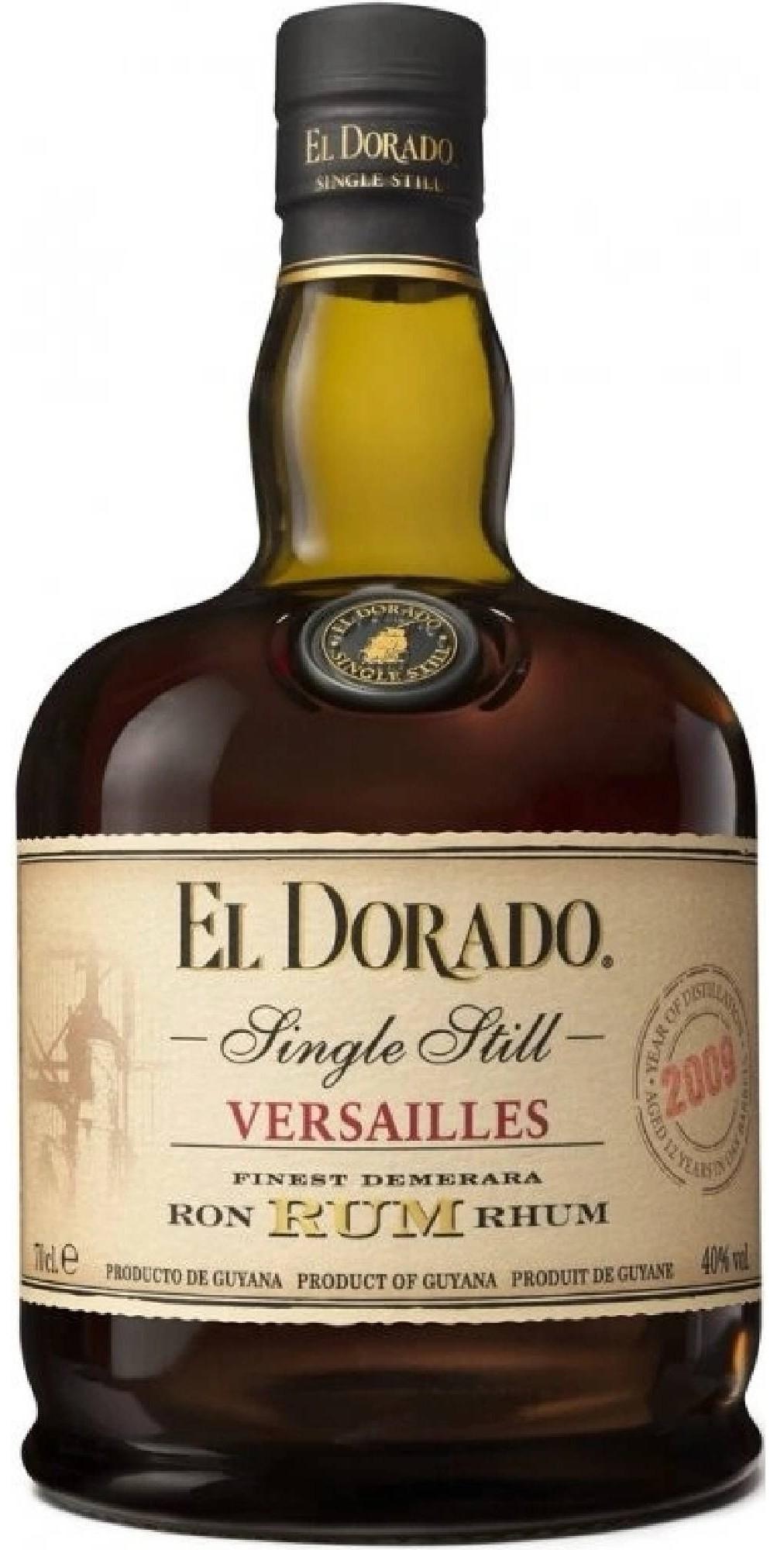 El Dorado Rum Versailles 2009 0,7l
