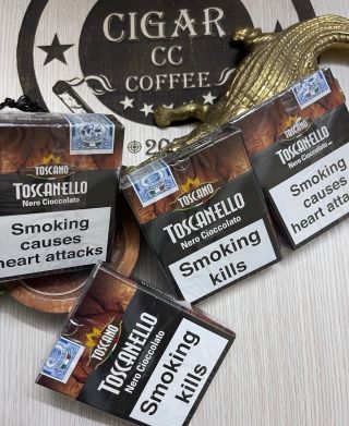 Toscanello Nero 🖤🇮🇹 Ikonická italská klasika s výraznou chutí, tmavým tabákem a charakterem, který si zapamatuješ 🔥...