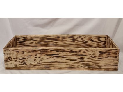 Truhlík plný - OPÁLENÝ - 80 cm