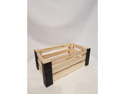 Bedýnka 31,5x18x13 cm - Přírodní dřevo