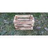 Bedýnka opálená - 20x11x12,5 cm - Opálené dřevo