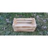 Bedýnka opálená - 21x10x10 cm - Opálené dřevo