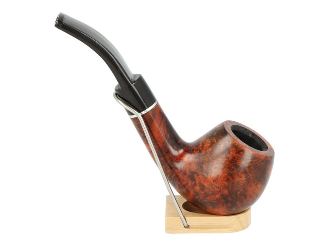 Dýmka Angelo zahnutá hnědá, II, filtr 9mm