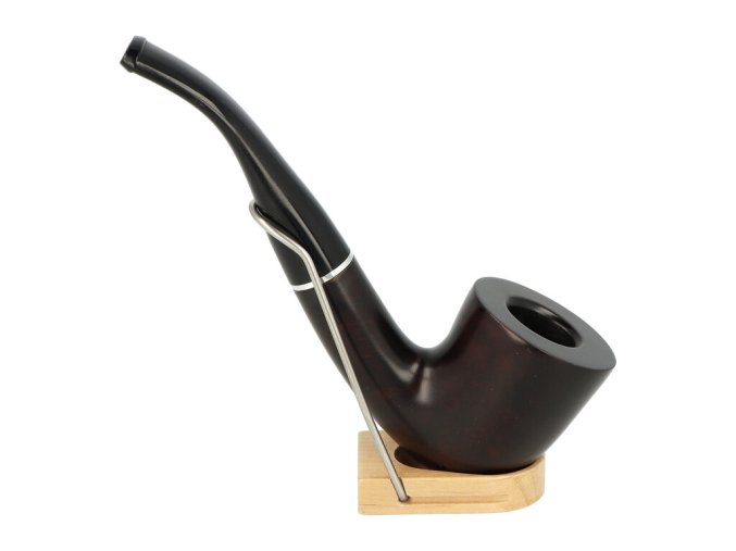 Dýmka Angelo zahnutá tmavá, I, filtr 9mm