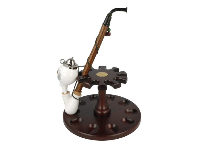 Dýmka keramická BPK 89-427.24 Dva koně, 310mm  Dýmka keramická BPK 89-427.24 Dva koně, 310mm