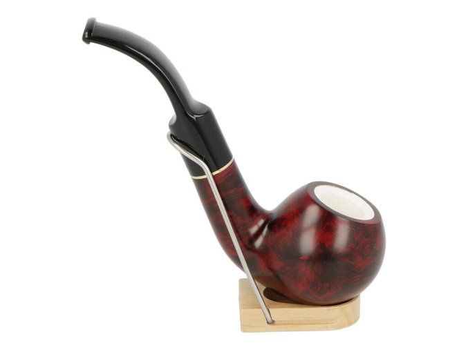 Dýmka Jean Claude Meerschaum zahnutá, I, filtr 9mm  Dýmka Jean Claude Meerschaum zahnutá, I, filtr 9mm