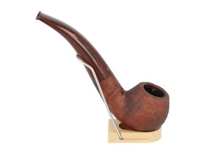 Dýmka MonteBello Bent Apple, pískovaná, filtr 9mm  Dýmka MonteBello Bent Apple, pískovaná, filtr 9mm