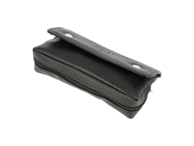 Pouzdro na 2 dýmky Angelo, černé  Pouzdro na 2 dýmky Angelo, černé