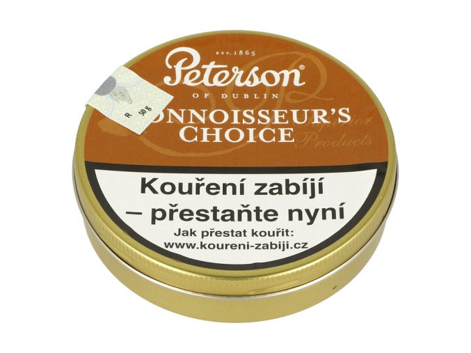 Dýmkový tabák Peterson Connoisseurs Choice 50g TT  Dýmkový tabák Peterson Connoisseurs Choice 50g TT