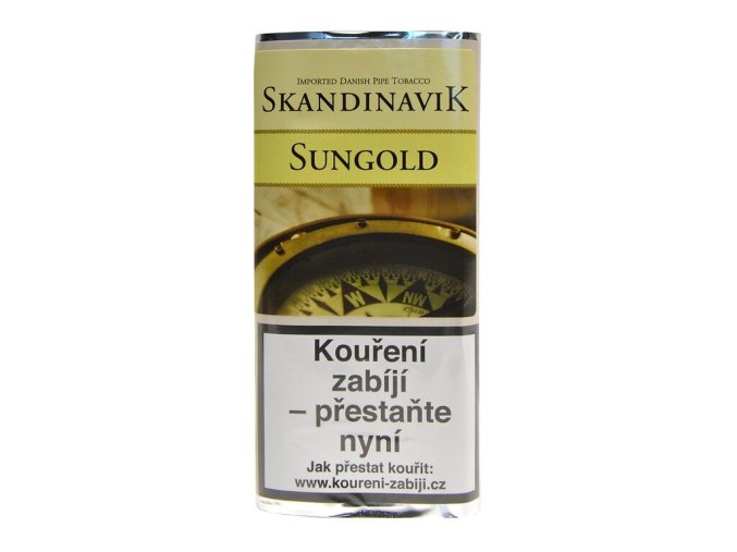 Dýmkový tabák Skandinavik Sungold 40g TT  Dýmkový tabák Skandinavik Sungold 40g TT