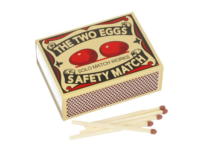 Zápalky domácnostní Solo, DZ 100, 55mm, 100ks  Zápalky domácnostní Solo, DZ 100, 55mm, 100ks