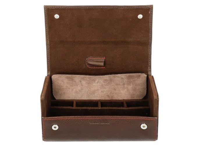 Zippo cestovní pouzdro, kožené, hnědé  Zippo cestovní pouzdro, kožené, hnědé