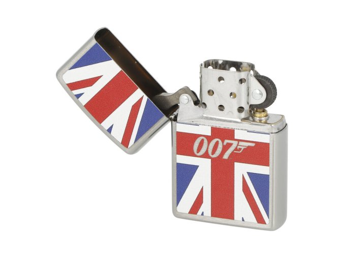 Zapalovač Zippo James Bond 007, broušený  Zapalovač Zippo James Bond 007, broušený