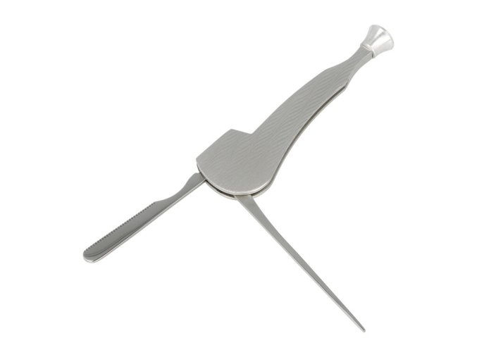 Dusátko do dýmky Faro, matt chrome  Dusátko do dýmky Faro, matt chrome