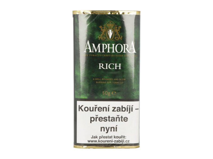 Dýmkový tabák Amphora Rich 50g TT  Dýmkový tabák Amphora Rich 50g TT