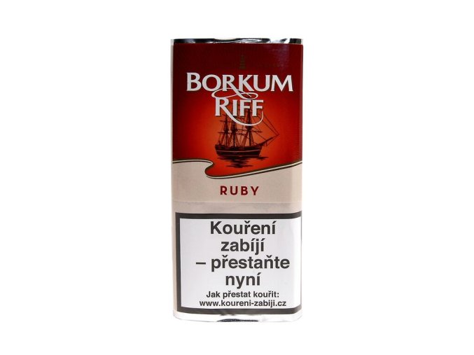 Dýmkový tabák Borkum Riff Ruby 40g TT  Dýmkový tabák Borkum Riff Ruby 40g TT