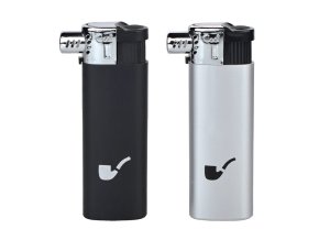 Dýmkový zapalovač Cool Pipe black&silver  Dýmkový zapalovač Cool Pipe black&silver