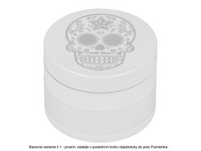 Drtič tabáku kovový Dreamliner White mix, 49mm  Drtič tabáku kovový Dreamliner White mix, 49mm