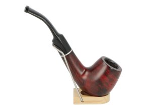 Dýmka Angelo zahnutá čer., I, filtr 9mm