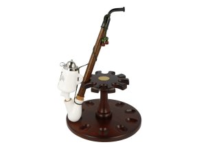 Dýmka keramická BPK 89-414.4 Šedý kůň (levá), 310mm  Dýmka keramická BPK 89-414.4 Šedý kůň (levá), 310mm