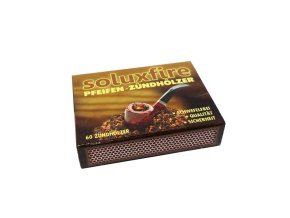 Zápalky dýmkové Fidibus, 60mm, 60ks  Zápalky dýmkové Fidibus, 60mm, 60ks