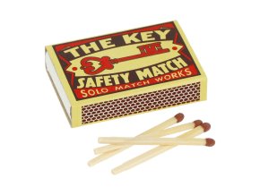 Kuřácké zápalky Solo, 44mm, 36ks  Kuřácké zápalky Solo, 44mm, 36ks