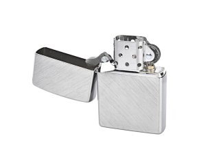 Zapalovač Zippo Herringbone, broušený  Zapalovač Zippo Herringbone, broušený