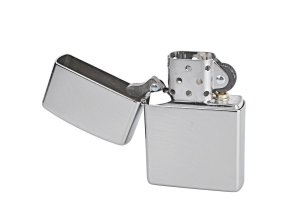 Zapalovač Zippo Chrome Arch, broušený  Zapalovač Zippo Chrome Arch, broušený