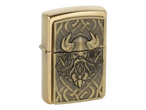 Zapalovač Zippo Viking Emblem LE, broušený  Zapalovač Zippo Viking Emblem LE, broušený