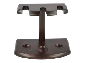 Stojánek na 3 dýmky, rovný, tmavý  Stojánek na 3 dýmky, rovný, tmavý