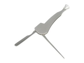 Dusátko do dýmky Faro, matt chrome  Dusátko do dýmky Faro, matt chrome