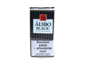 Dýmkový tabák Alsbo Black 40g TT  Dýmkový tabák Alsbo Black 40g TT