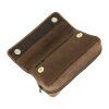 Pouzdro na 2 dýmky Angelo Goat Leather, hnědé  Pouzdro na 2 dýmky Angelo Goat Leather, hnědé