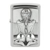 Zapalovač Zippo Kneeling Girl, broušený  Zapalovač Zippo Kneeling Girl, broušený