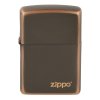 Zapalovač Zippo Rustic Bronze, matný  Zapalovač Zippo Rustic Bronze, matný
