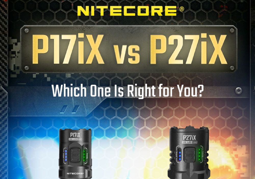 Nitecore P17iX vs P27iX — ktorú si vybrať? (porovnanie 2026)