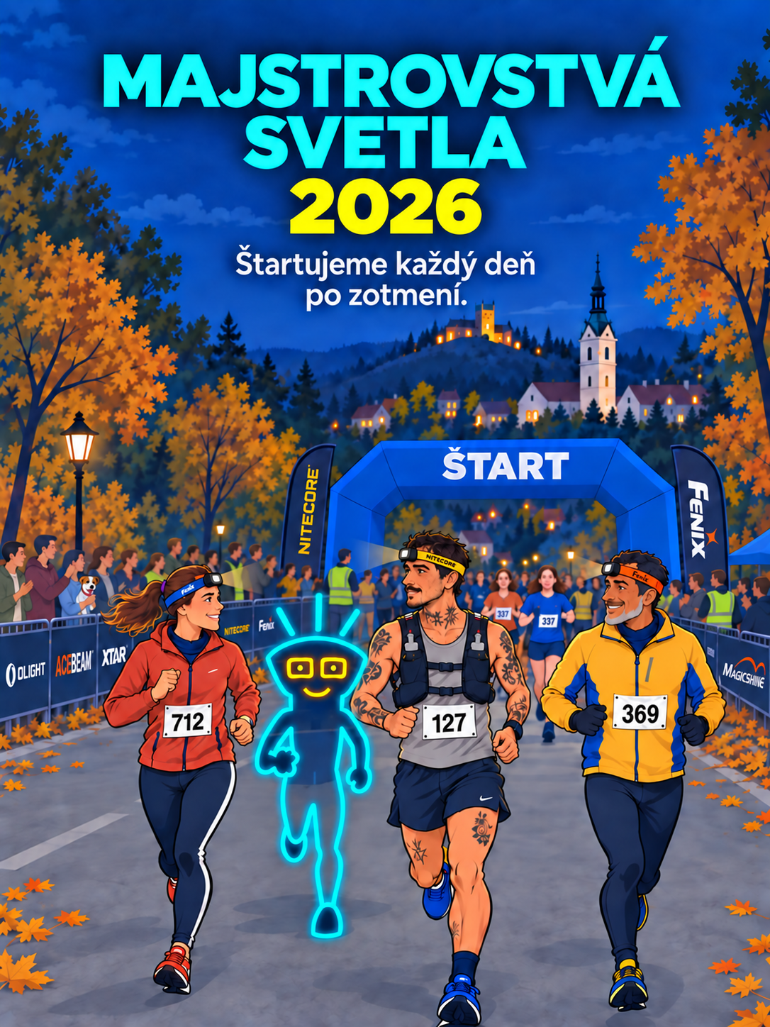 Majstrovstvá svetla 2026. Štartujeme každý deň po zotmení
