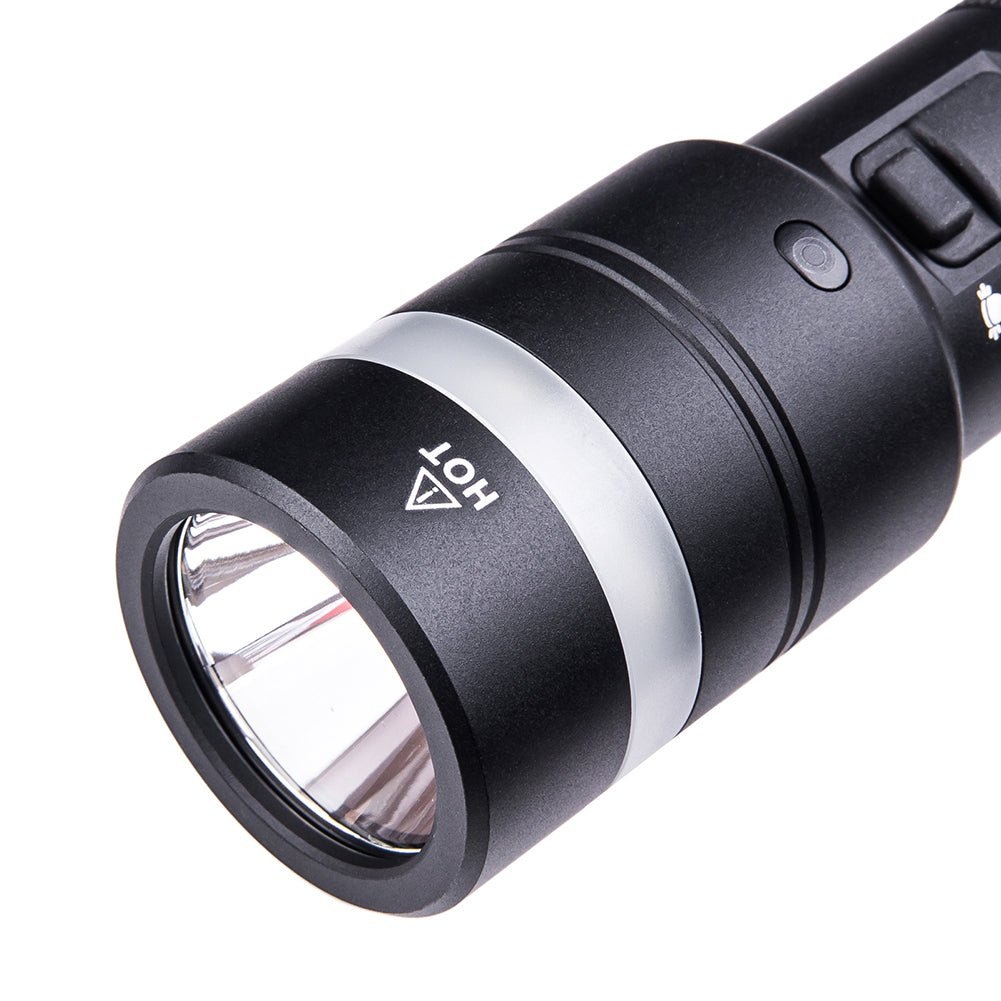 Nextorch C61 — hlava so spot reflektorom a bočným 360° difúznym prstencom